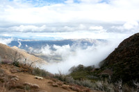 2019-02 Driving from Julian to Mount Laguna CA