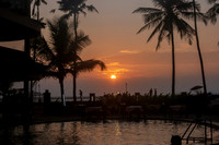 2023-01-25 Sunset at Kovalam Beach