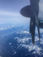 2016-04 Flying over the Rocky Mountains