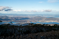 2019-12-01 View from the top of Kunanyi (Mount Wellington)